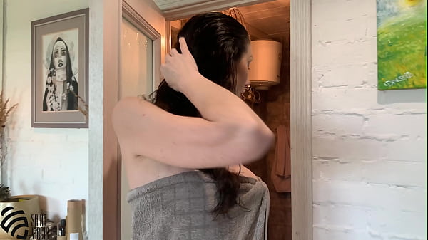 It’s a trilogy. This is the second part in which I paint my lips, make up, and get a bright orgasm with a squirt. Part 2