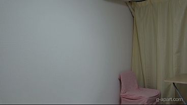 Washing hairy pussy and natural boobs carefully, a girl in girls’ apartment in Japan takes off cheongsam and showers
